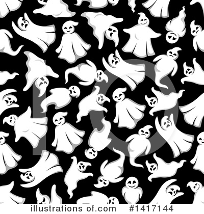 Royalty-Free (RF) Ghost Clipart Illustration by Vector Tradition SM - Stock Sample #1417144
