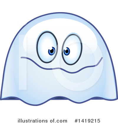 Royalty-Free (RF) Ghost Clipart Illustration by yayayoyo - Stock Sample #1419215
