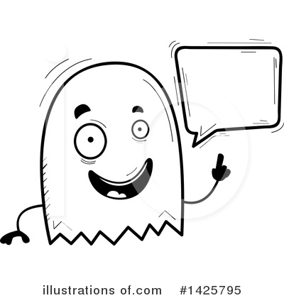 Royalty-Free (RF) Ghost Clipart Illustration by Cory Thoman - Stock Sample #1425795