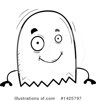 Royalty-Free (RF) Ghost Clipart Illustration by Cory Thoman - Stock Sample #1425797