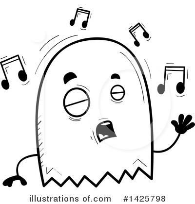 Royalty-Free (RF) Ghost Clipart Illustration by Cory Thoman - Stock Sample #1425798