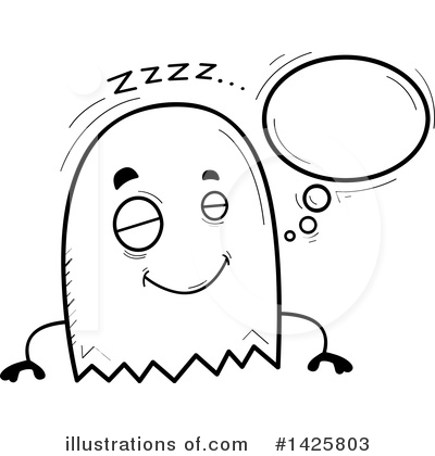 Royalty-Free (RF) Ghost Clipart Illustration by Cory Thoman - Stock Sample #1425803