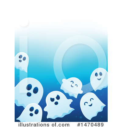 Royalty-Free (RF) Ghost Clipart Illustration by visekart - Stock Sample #1470489
