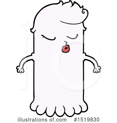 Royalty-Free (RF) Ghost Clipart Illustration by lineartestpilot - Stock Sample #1519830