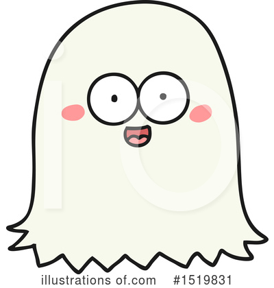 Royalty-Free (RF) Ghost Clipart Illustration by lineartestpilot - Stock Sample #1519831