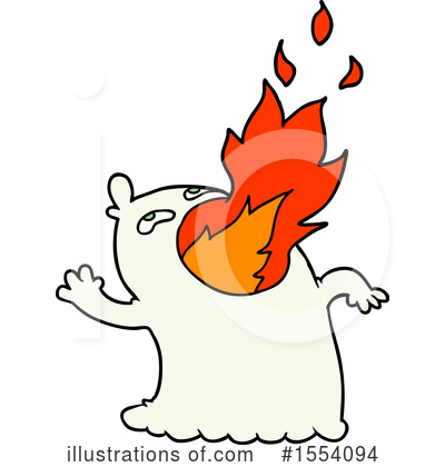 Royalty-Free (RF) Ghost Clipart Illustration by lineartestpilot - Stock Sample #1554094