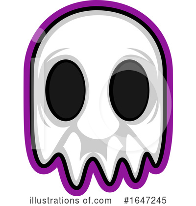 Royalty-Free (RF) Ghost Clipart Illustration by Morphart Creations - Stock Sample #1647245