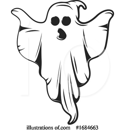 Royalty-Free (RF) Ghost Clipart Illustration by Vector Tradition SM - Stock Sample #1684663