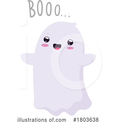 Royalty-Free (RF) Ghost Clipart Illustration by Vector Tradition SM - Stock Sample #1803638