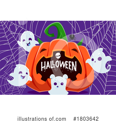 Royalty-Free (RF) Ghost Clipart Illustration by Vector Tradition SM - Stock Sample #1803642