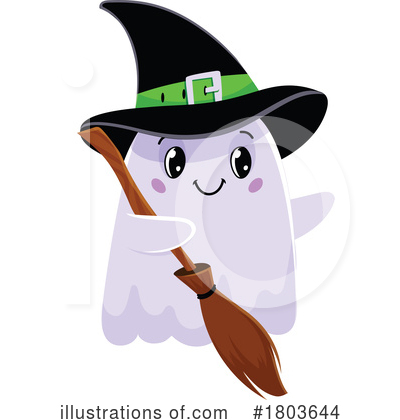 Royalty-Free (RF) Ghost Clipart Illustration by Vector Tradition SM - Stock Sample #1803644
