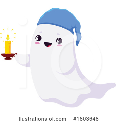 Royalty-Free (RF) Ghost Clipart Illustration by Vector Tradition SM - Stock Sample #1803648
