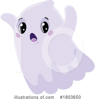 Royalty-Free (RF) Ghost Clipart Illustration by Vector Tradition SM - Stock Sample #1803650