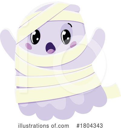 Royalty-Free (RF) Ghost Clipart Illustration by Vector Tradition SM - Stock Sample #1804343