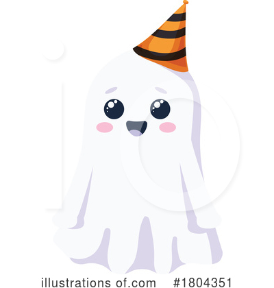 Royalty-Free (RF) Ghost Clipart Illustration by Vector Tradition SM - Stock Sample #1804351