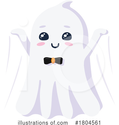 Royalty-Free (RF) Ghost Clipart Illustration by Vector Tradition SM - Stock Sample #1804561