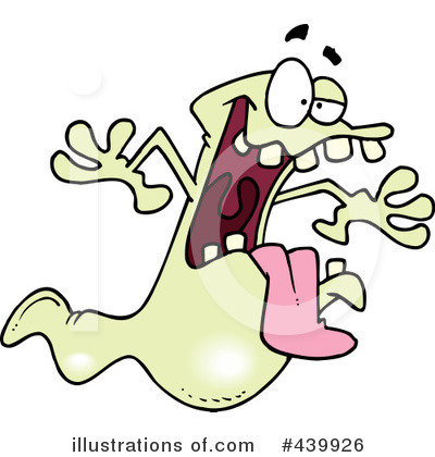Royalty-Free (RF) Ghost Clipart Illustration by toonaday - Stock Sample #439926