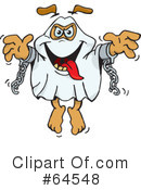 Ghost Clipart #64548 by Dennis Holmes Designs