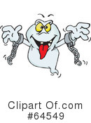 Ghost Clipart #64549 by Dennis Holmes Designs