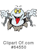 Ghost Clipart #64550 by Dennis Holmes Designs