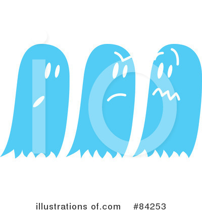 Royalty-Free (RF) Ghost Clipart Illustration by Zooco - Stock Sample #84253
