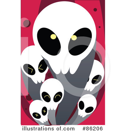 Royalty-Free (RF) Ghost Clipart Illustration by mayawizard101 - Stock Sample #86206