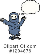 Ghoul Clipart #1204876 by lineartestpilot