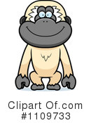 Gibbon Monkey Clipart #1109733 by Cory Thoman