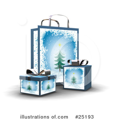 Gift Box Clipart #25193 by KJ Pargeter
