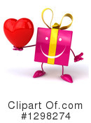 Gift Character Clipart #1298274 by Julos