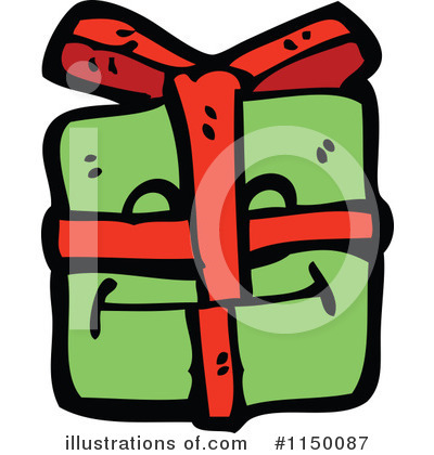 Royalty-Free (RF) Gift Clipart Illustration by lineartestpilot - Stock Sample #1150087