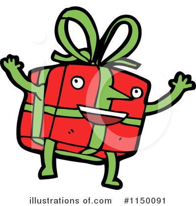 Royalty-Free (RF) Gift Clipart Illustration by lineartestpilot - Stock Sample #1150091