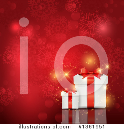 Christmas Presents Clipart #1361951 by KJ Pargeter