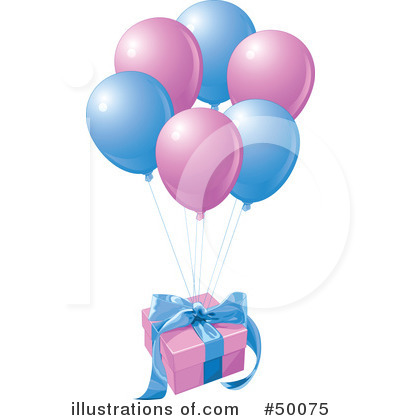 Royalty-Free (RF) Gift Clipart Illustration by Pushkin - Stock Sample #50075