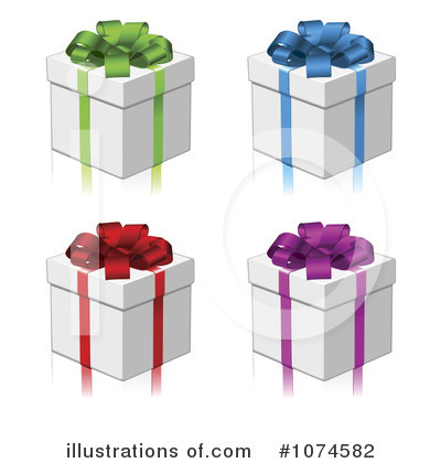 Royalty-Free (RF) Gifts Clipart Illustration by AtStockIllustration - Stock Sample #1074582