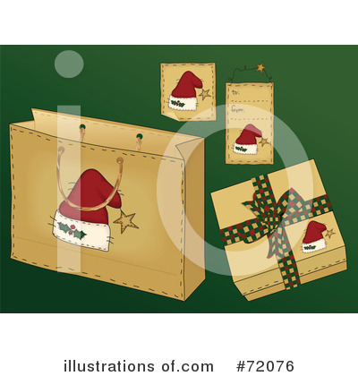 Royalty-Free (RF) Gifts Clipart Illustration by inkgraphics - Stock Sample #72076