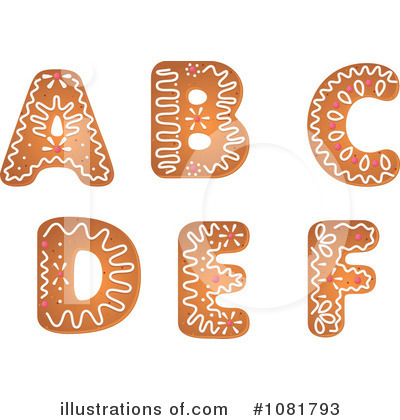 Royalty-Free (RF) Gingerbread Clipart Illustration by Vector Tradition SM - Stock Sample #1081793