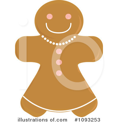 Royalty-Free (RF) Gingerbread Clipart Illustration by Randomway - Stock Sample #1093253