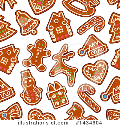 Royalty-Free (RF) Gingerbread Clipart Illustration by Vector Tradition SM - Stock Sample #1434604