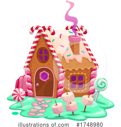 Gingerbread Clipart #1748980 by Vector Tradition SM