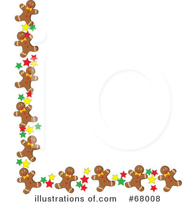 Gingerbread Man Clipart #68008 by Pams Clipart