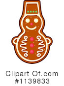 Gingerbread Cookie Clipart #1139833 by Vector Tradition SM