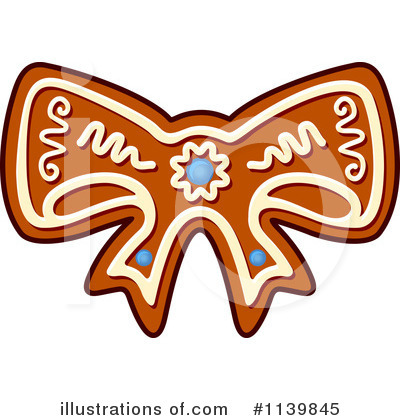 Royalty-Free (RF) Gingerbread Cookie Clipart Illustration by Vector Tradition SM - Stock Sample #1139845