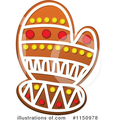 Royalty-Free (RF) Gingerbread Cookie Clipart Illustration by Vector Tradition SM - Stock Sample #1150978