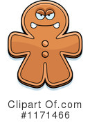 Gingerbread Man Clipart #1171466 by Cory Thoman