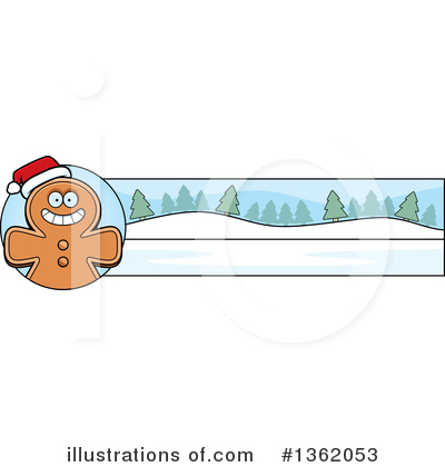 Gingerbread Man Clipart #1362053 by Cory Thoman