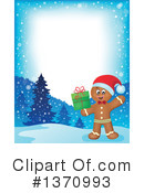 Gingerbread Man Clipart #1370993 by visekart