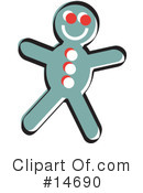 Gingerbread Man Clipart #14690 by Andy Nortnik