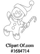 Gingerbread Man Clipart #1684714 by yayayoyo