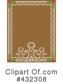 Gingerbread Man Clipart #432308 by Maria Bell